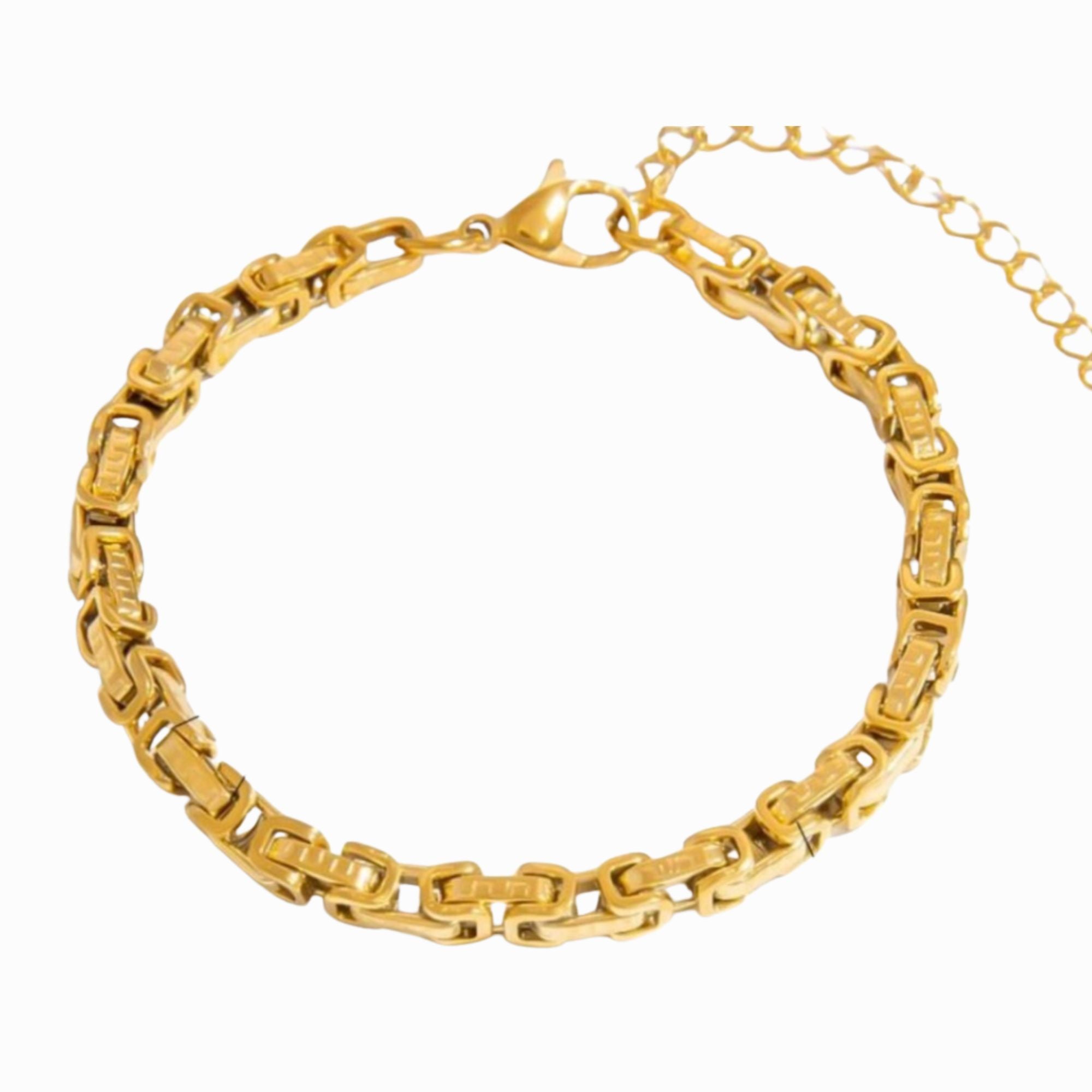 Squared Chain Bracelet