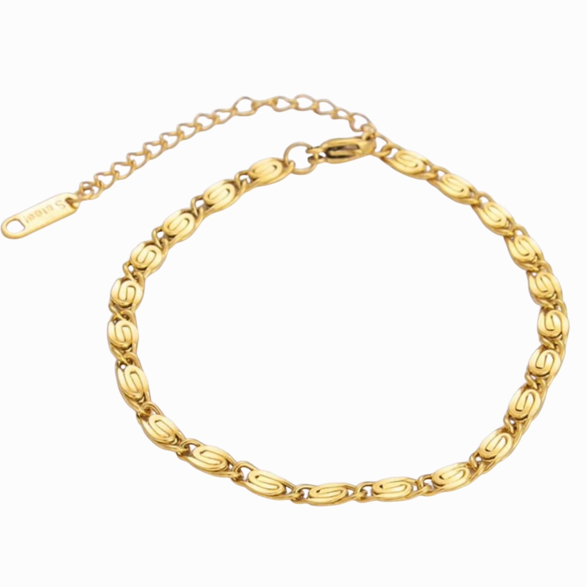 Thin Pattern Bracelet