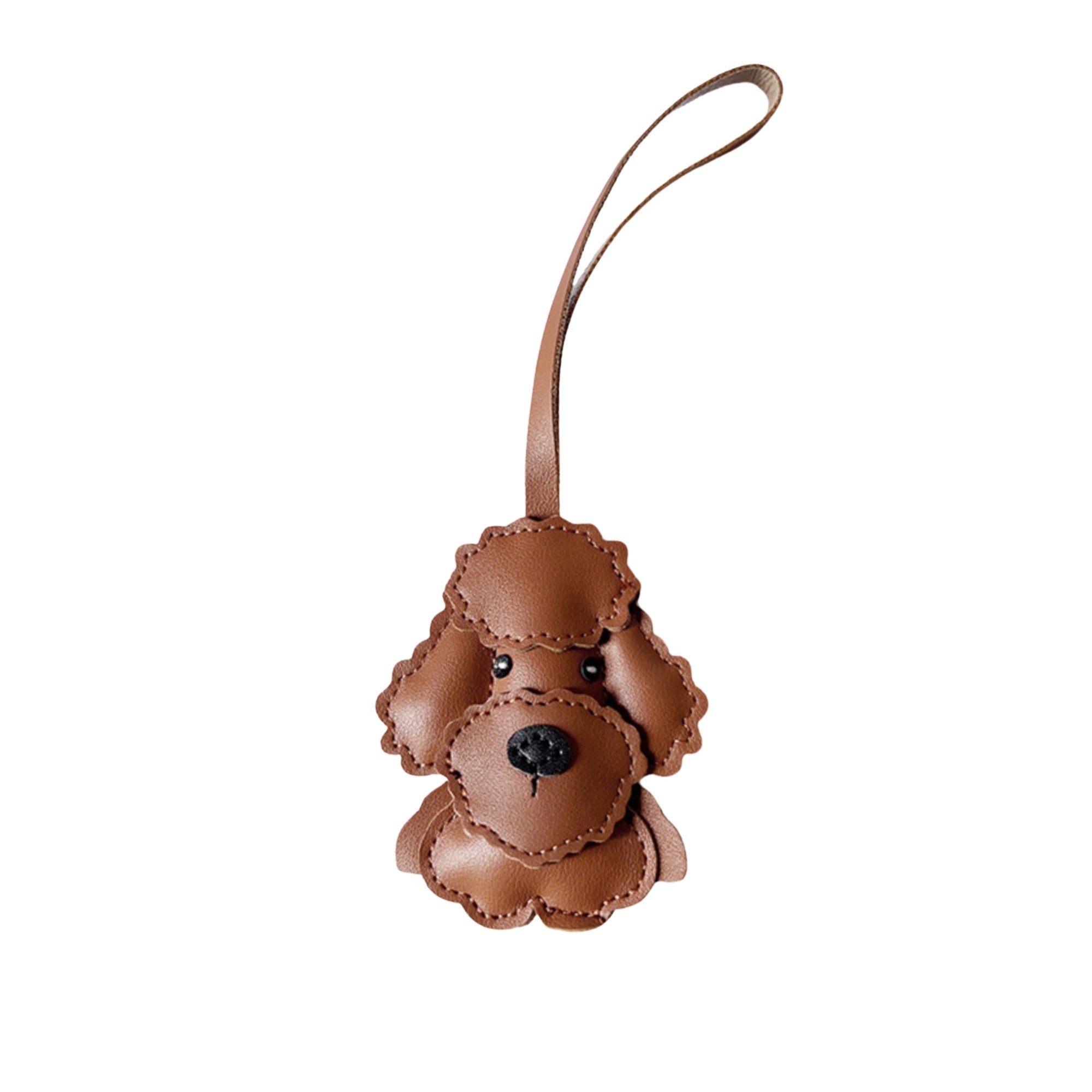 Leather Dog Charm