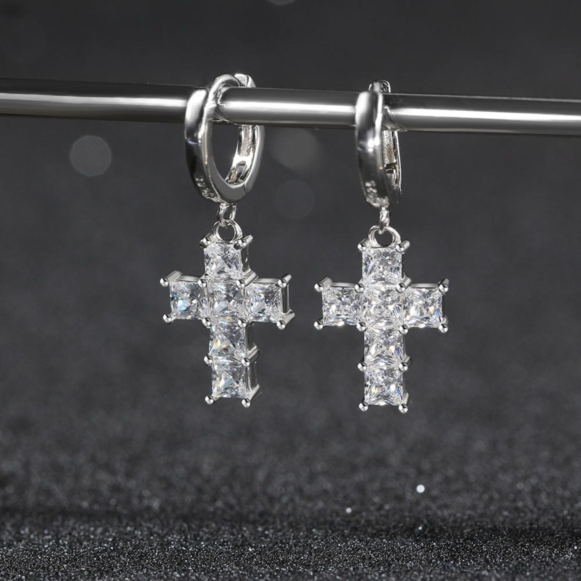 Cross Earrings
