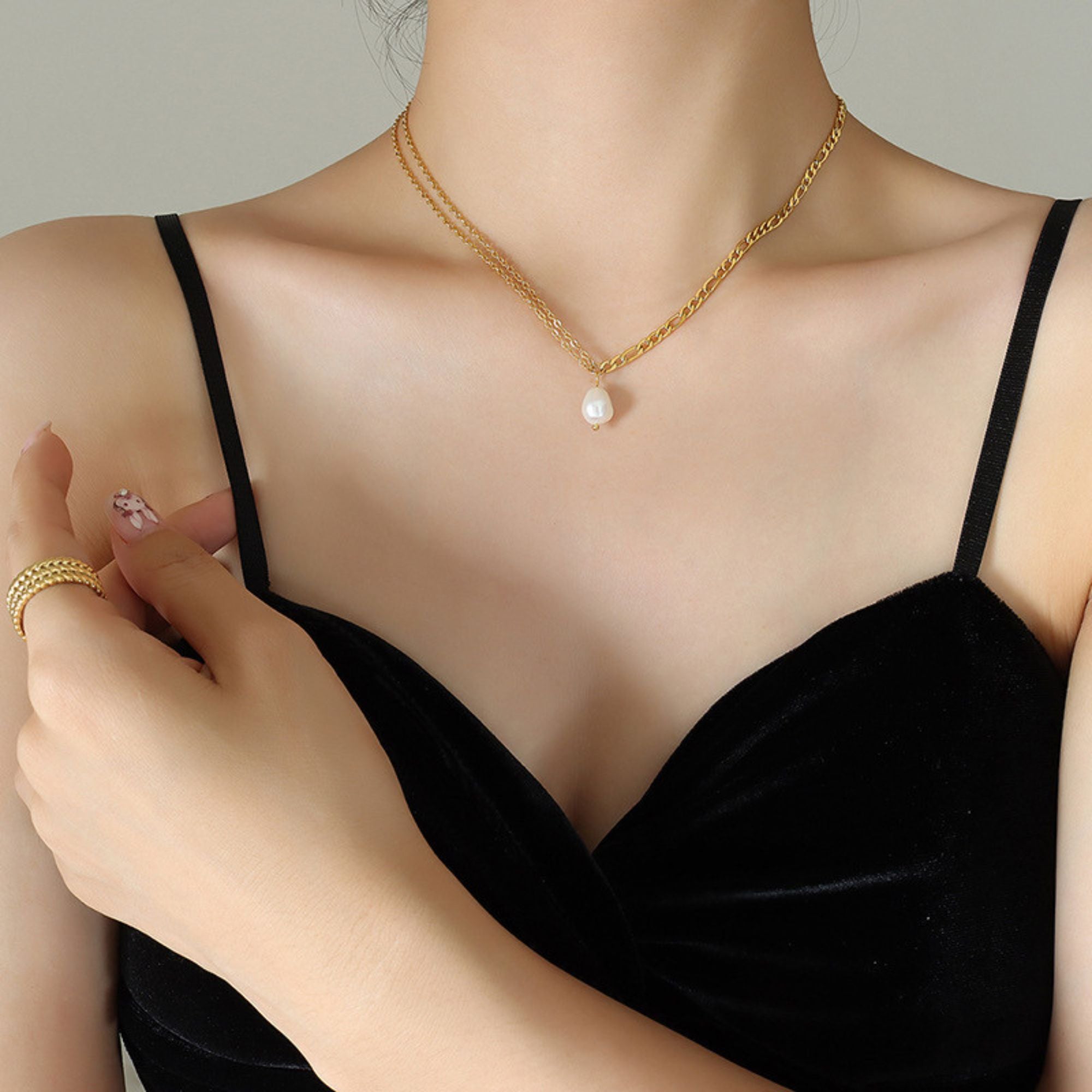 Pearl Drop Necklace