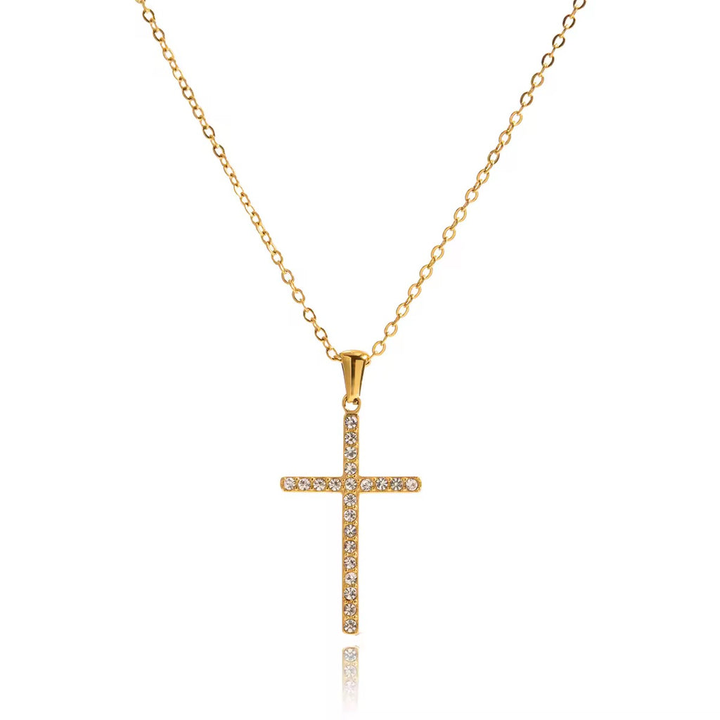 Sparkle Cross Necklace