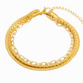 Three Chain Bracelet