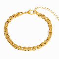 Squared Chain Bracelet