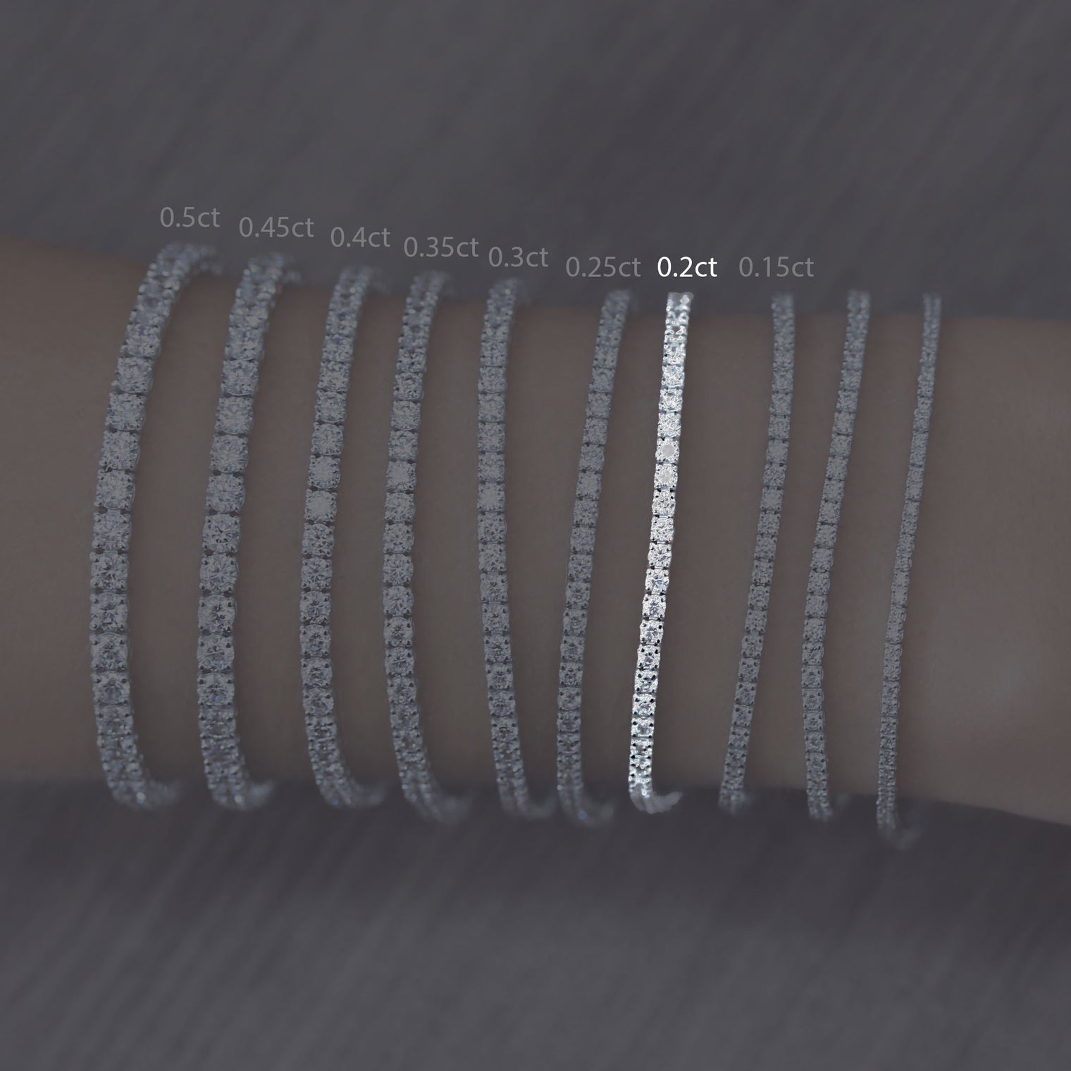 2mm Tennis Bracelet