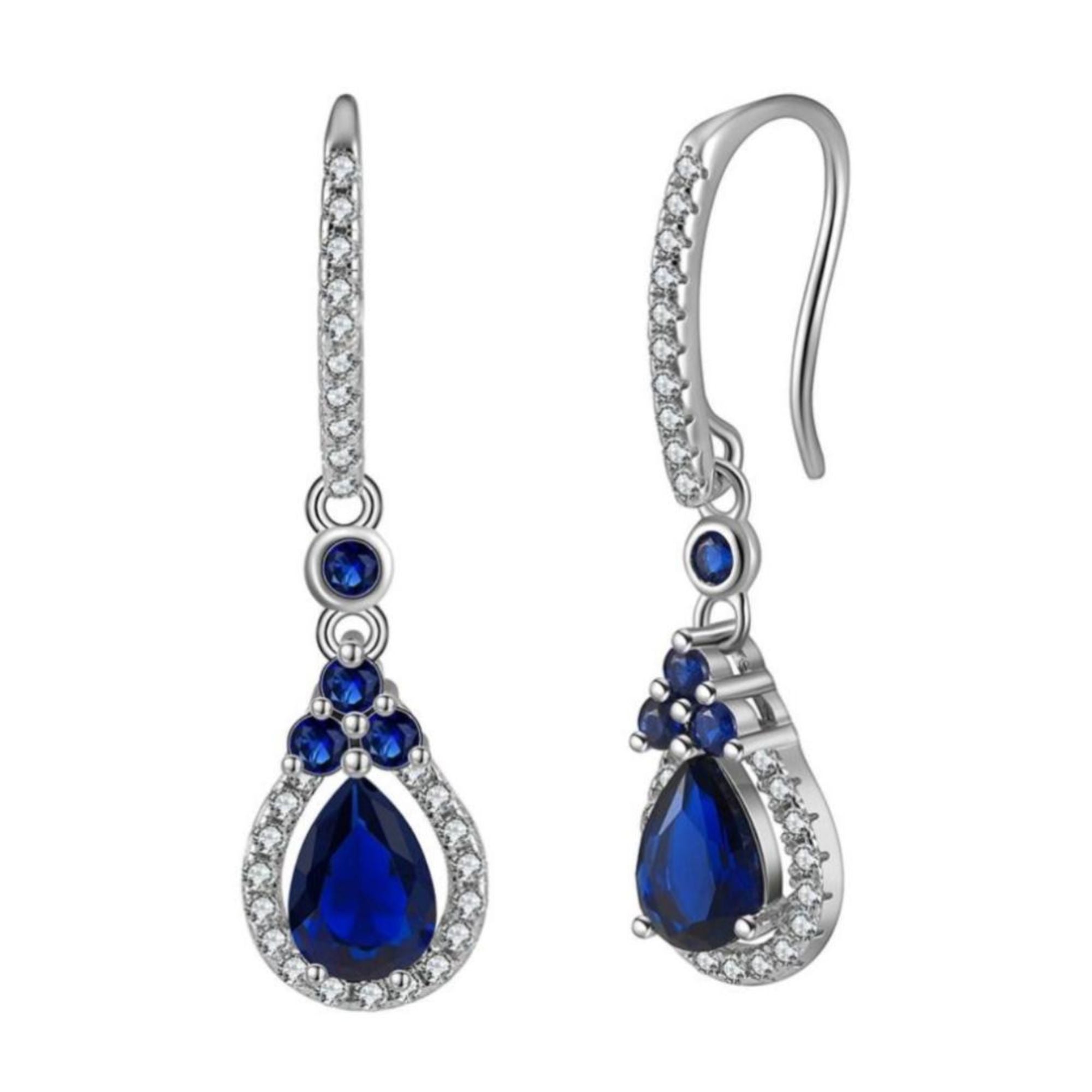 Bleu Drop Earrings