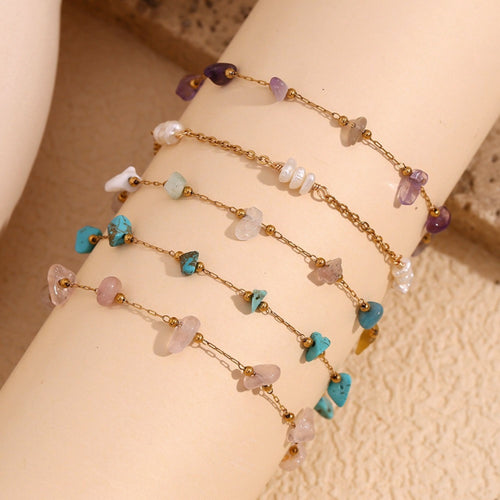Aquamarine Anklet